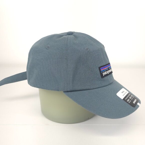 Patagonia P-6 Label Trad Cap in Plume Grey NWT One Size Unisex - Picture 4 of 8